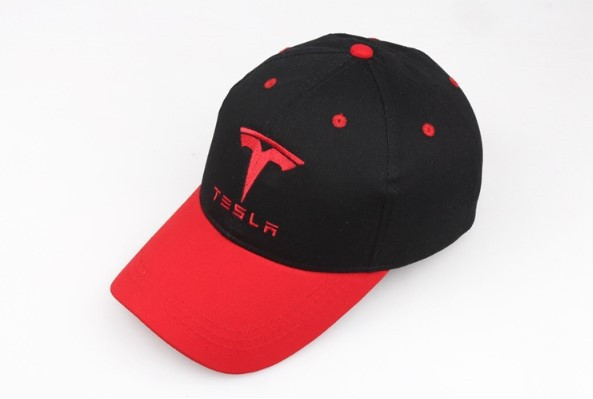 Кепка Бейсболка Тесла (Tesla) чорна