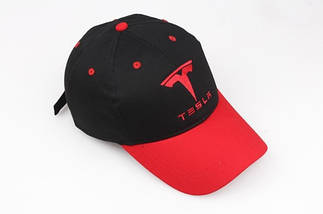 Кепка Бейсболка Тесла (Tesla) чорна, фото 4