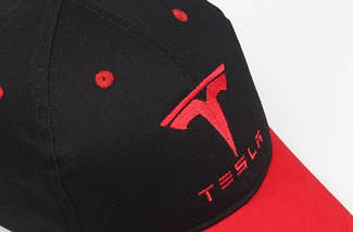 Кепка Бейсболка Тесла (Tesla) чорна, фото 6
