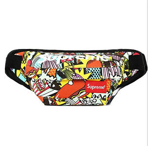 Сумка на пояс Бананка Supreme суприм Мультфільм Їжа