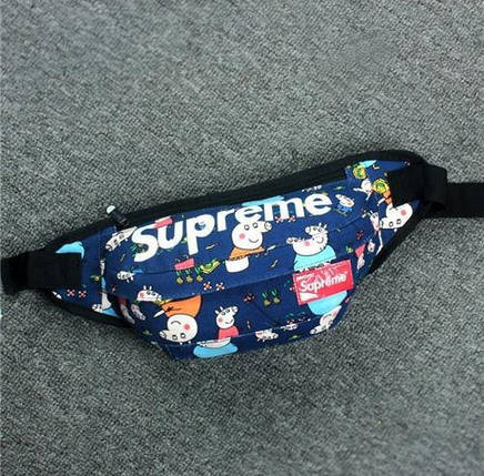 Сумка на пояс Бананка Supreme суприм Свинка Пеппа, фото 1