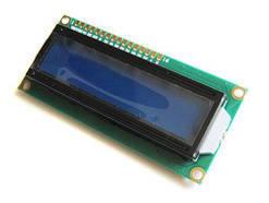 LCD 1602 модуль для Arduino, РК дисплей, 16х2 blue