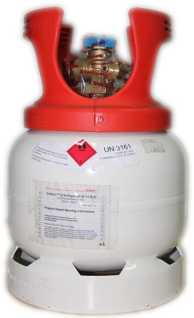 Фреон R1234yf Honeywell (10 кг./баллон)