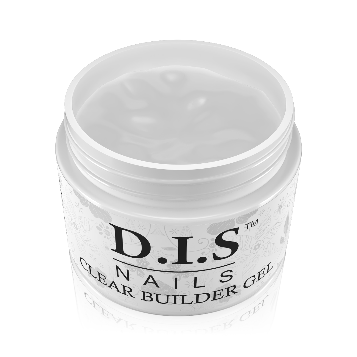 DIS 1-фазний гель CLEAR BUILDER GEL (КОНСТРУЮЄ ПРОЗОРИЙ ГЕЛЬ) 30 гр., щільний , висока пластичність.