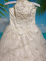 Весільна сукня колір шампань 42-44-46 розмір
