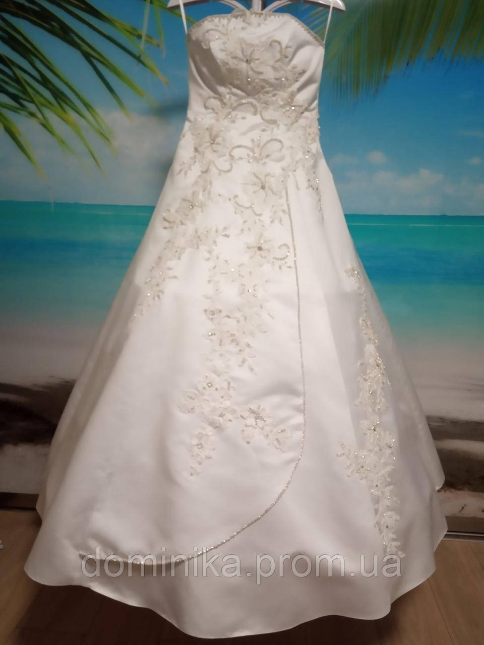 Весільна сукня біла 44-46 розмір
