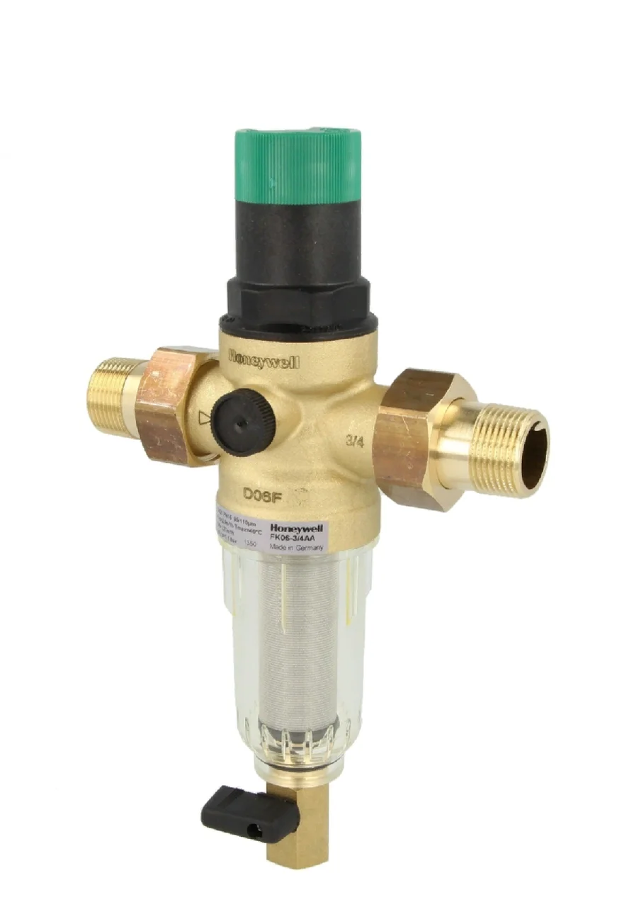 Фильтр самопромывной с редуктором Honeywell FK06-3/4AA 3/4" DN20 для ...