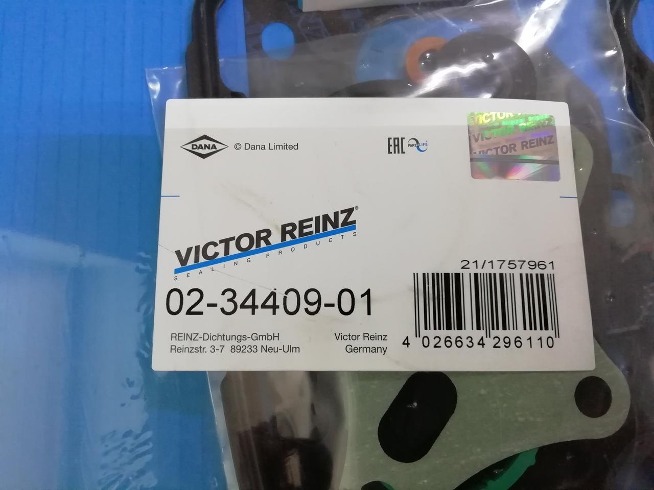 Комплект прокладок двигуна верхній Renault Trafic, Opel Vivaro 1.9 dCi VICTOR REINZ, фото 1