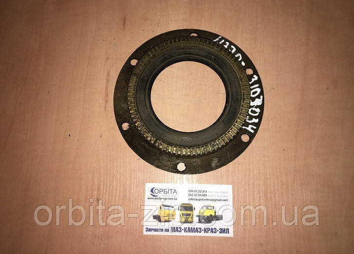 4370-3103034 Кришка сальника маточини передньої МАЗ 4370 ЗУБРЕНОК з індуктором АБС в зборі (ОРИГІНАЛ)