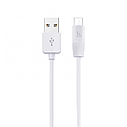 USB cable HOCO MicroUSB (X1), 1m белый, фото 3