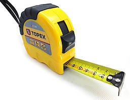 Рулетка Topex 8 м х 25 мм, Shiftlock (27C308)