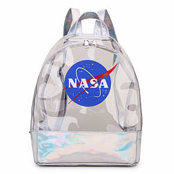 Прозорий рюкзак голографічний NASA Enjoinin (AV243)