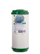 Картридж вугільний з завантаженням KDF Big Blue 10" AquaFilter FCCBKDF10BB
