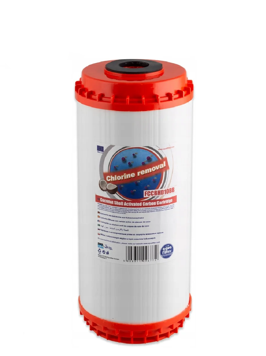 Картридж угольный Big Blue 10" AquaFilter FCCBHD10BB: продажа, цена в ...