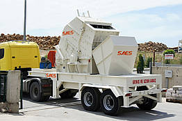 Мобільні вторинні дробильні установки Saes UD 1200