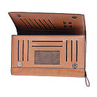 Гаманець портмоне A Li Shu коричневий US-217, фото 3