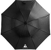 Женский зонт-трость механический Happy Rain черный