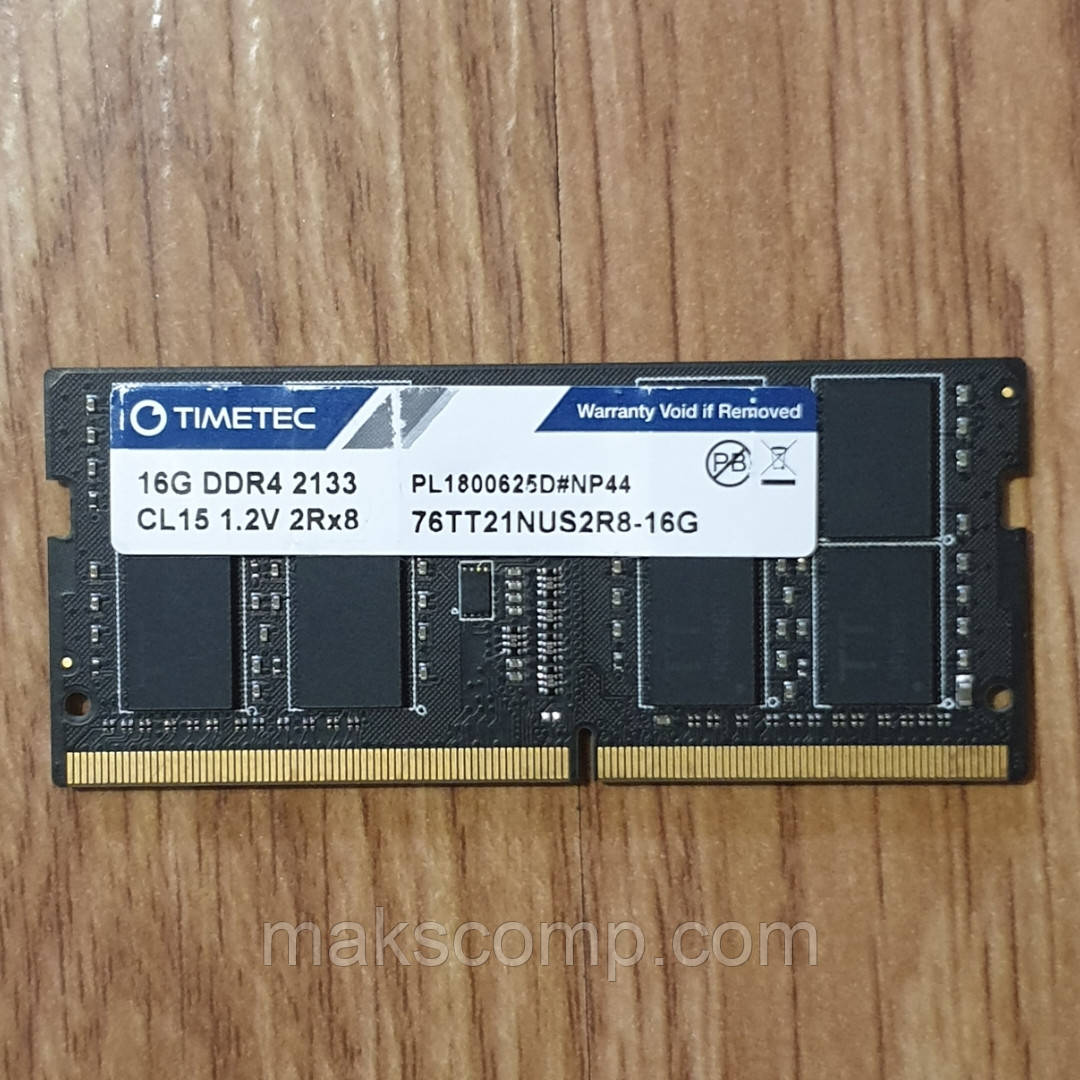 Пам'ять TIMETEC 16GB DDR4-2133 1.2V, фото 1