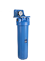 Корпус фильтра для холодной воды Big Blue 20" AquaFilter FH20B1-B-WB 1" синяя колба комплект