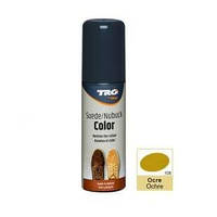 Крем-краска цвет Ochre (Охра) для замши и нубука Trg Nubuck Color, 75 мл №108