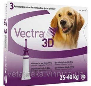 Вектра 3D 0.8 мл для собак 1.5-4кг 4.7 мл, фото 1