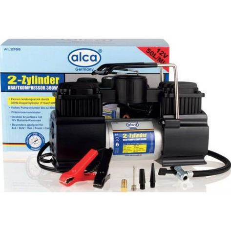 Компресор автомобільний Alca 227 (двоциліндровий), фото 2