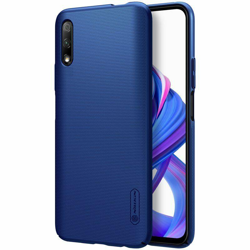 Nillkin Honor 9X Super Frosted Shield Blue Чехол Накладка Бампер
