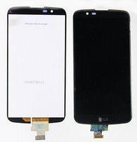 Дисплей LG K410 K10 3G Dual Sim, K420N, K430, MS428 з сенсором (тачскрін) чорний Оригінал (Перевірено)