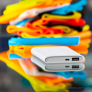 Силіконовий чохол Silicone Protector Case Xiaomi Mi Power Bank 5000mAh White