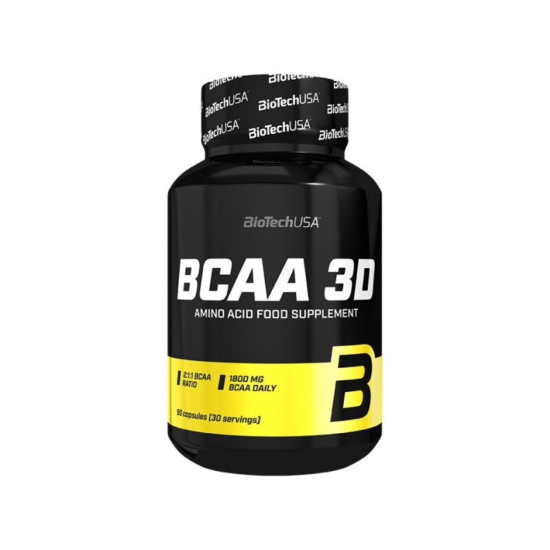 BCAA 3D BioTech 90 капсул - фото 1 - id-p920983576