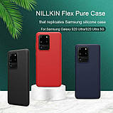 Nillkin Samsung Galaxy S20 Ultra Flex Pure Case Black Силіконовий Чохол, фото 5