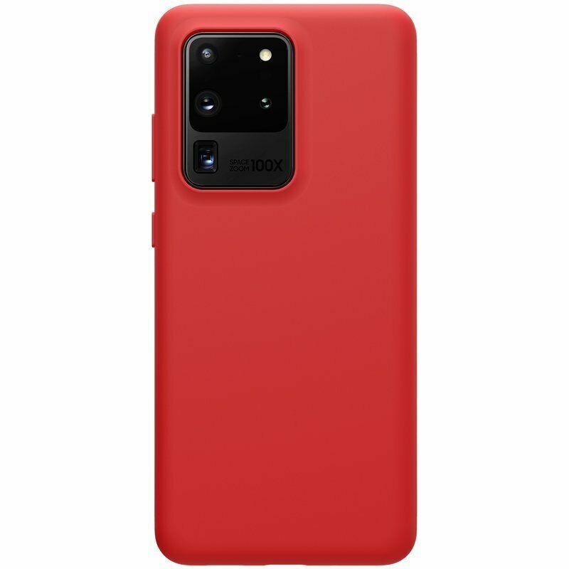 Nillkin Samsung Galaxy S20 Ultra Flex Pure Case Red Силіконовий Чохол