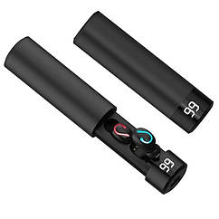 Бездротові навушники Bluetooth HBQ Q67 з рівнем заряду кейса ORIGINAL Black