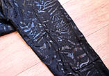 Жіночі лосини під шкіру з малюнком 44-46 р., фото 5