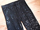 Жіночі лосини під шкіру з малюнком 44-46 р., фото 4