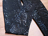 Жіночі лосини під шкіру з малюнком 44-46 р., фото 6