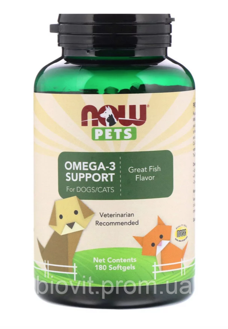 Омега-3 для собак/кішок (Omega-3 Support), фото 1