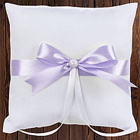 Подушечка для кілець, 17х17 см, ліловий колір