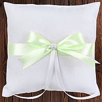 Подушечка для кілець, 17х17 см, м'ятний колір