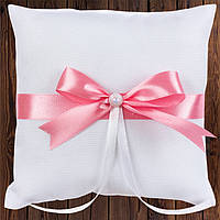 Подушечка для кілець, 17х17 см, пудровий колір