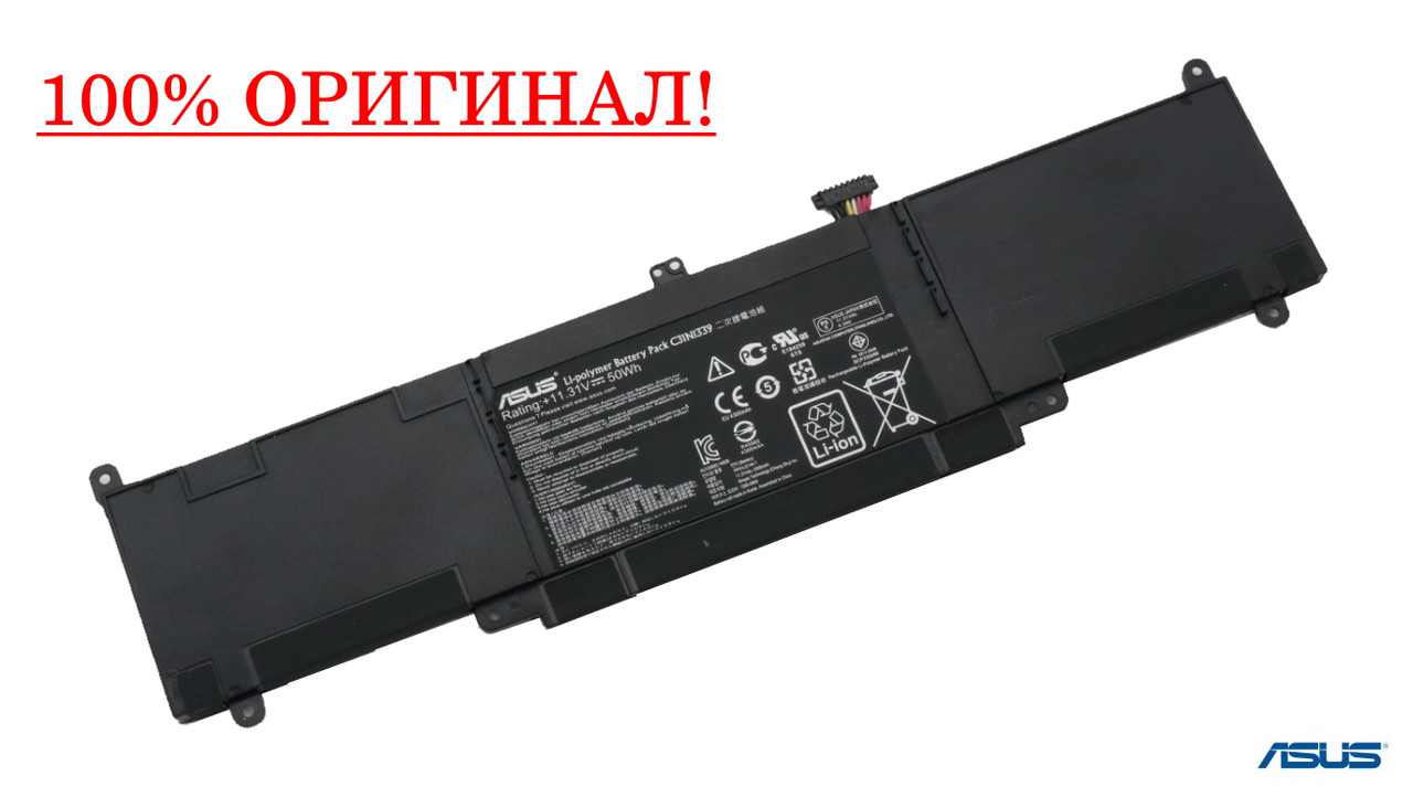 Оригінальна батарея для ноутбука Asus ZenBook U303 U303L UX303LN - C31N1339 (+11.31 V 50Wh) АКБ