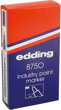 Маркер edding 8750 Industry Paint черный для промышленной маркировки - фото 4 - id-p1143407510