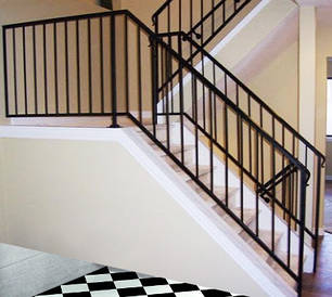 Перила з чорного металу