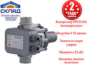 Контролер тиску насоси+ EPS-II-23A. Патрубки 1 1/2". 2.2 кВт