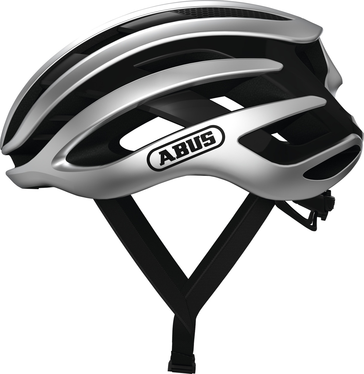 Велошлем спортивный ABUS AIRBREAKER Gleam Silver L (59-61 см)
