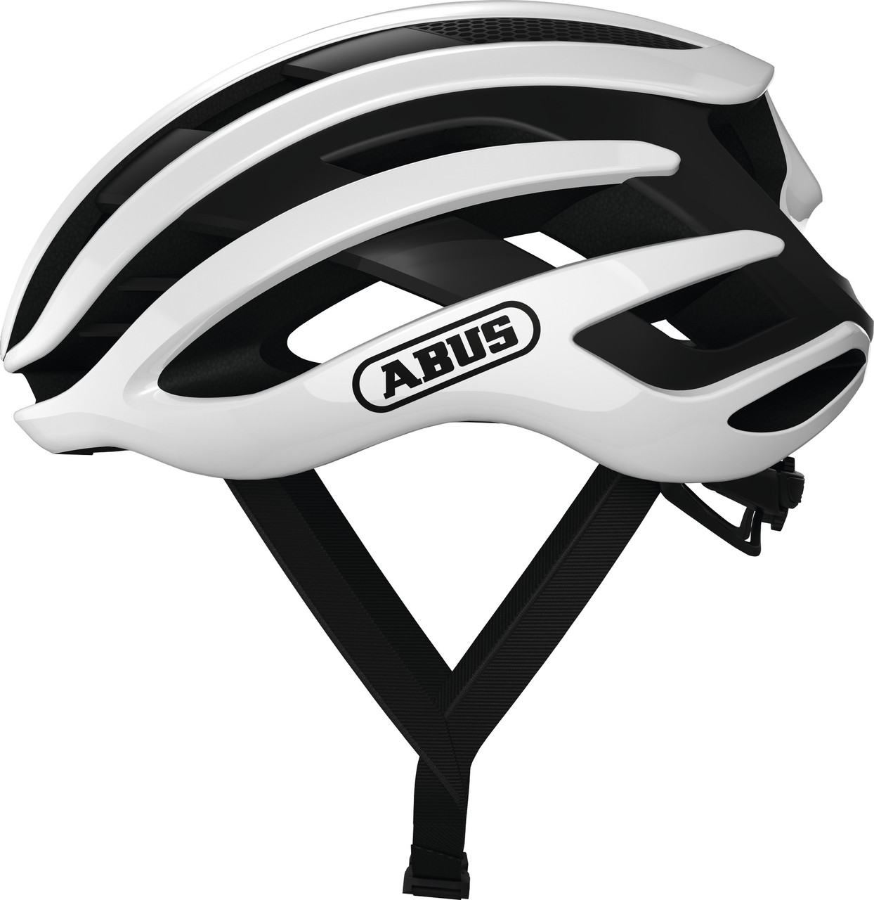 Велошолом спортивний ABUS AIRBREAKER Polar White M (52-58 см)