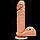 Фалоімітатор Doc Johnson The D - Perfect D - 7 Inch With Balls - ULTRASKYN, діаметр 4,5 Feromon, фото 4