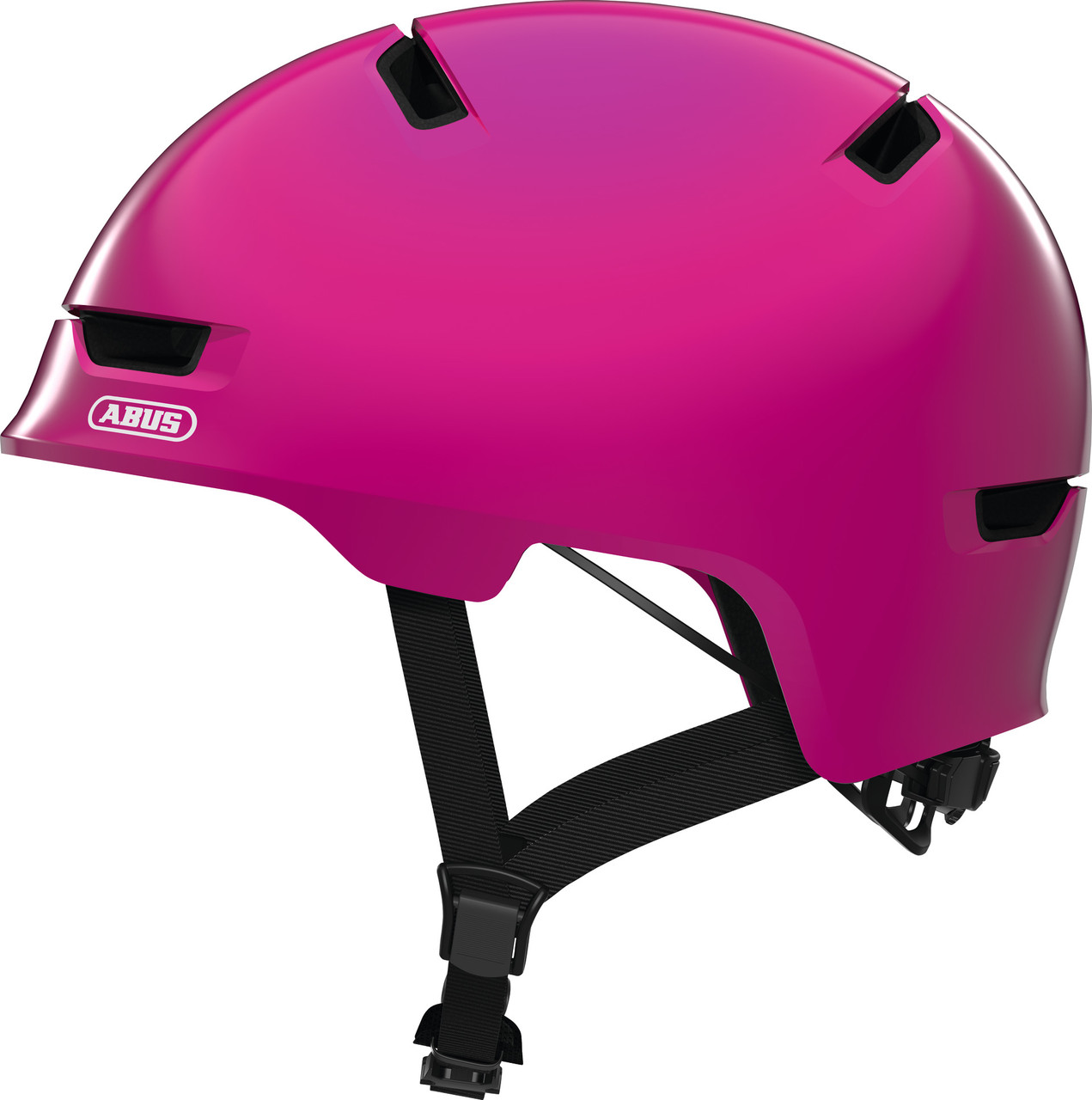 Велошлем детский ABUS SCRAPER 3.0 KID Shiny Pink S (51-55 см)