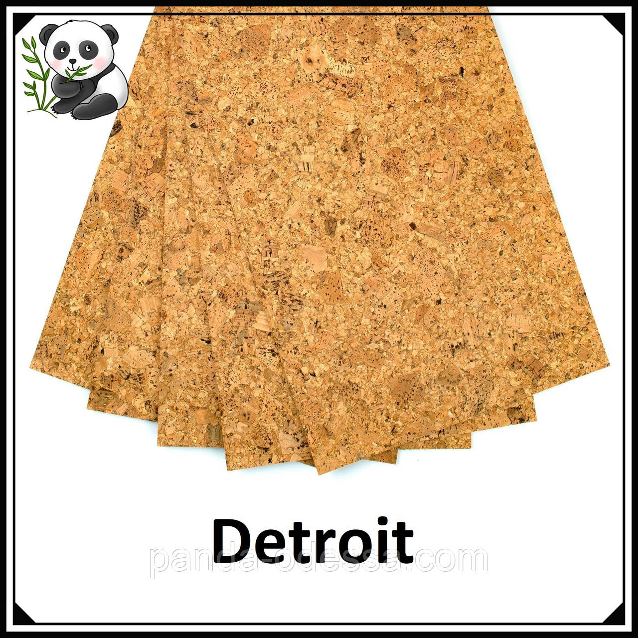 Пробкові панелі (шпалери) Detroit TM Egen 600*300*2,5 мм