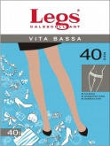 Колготки з низькою талією Legs VITA BASSA 40